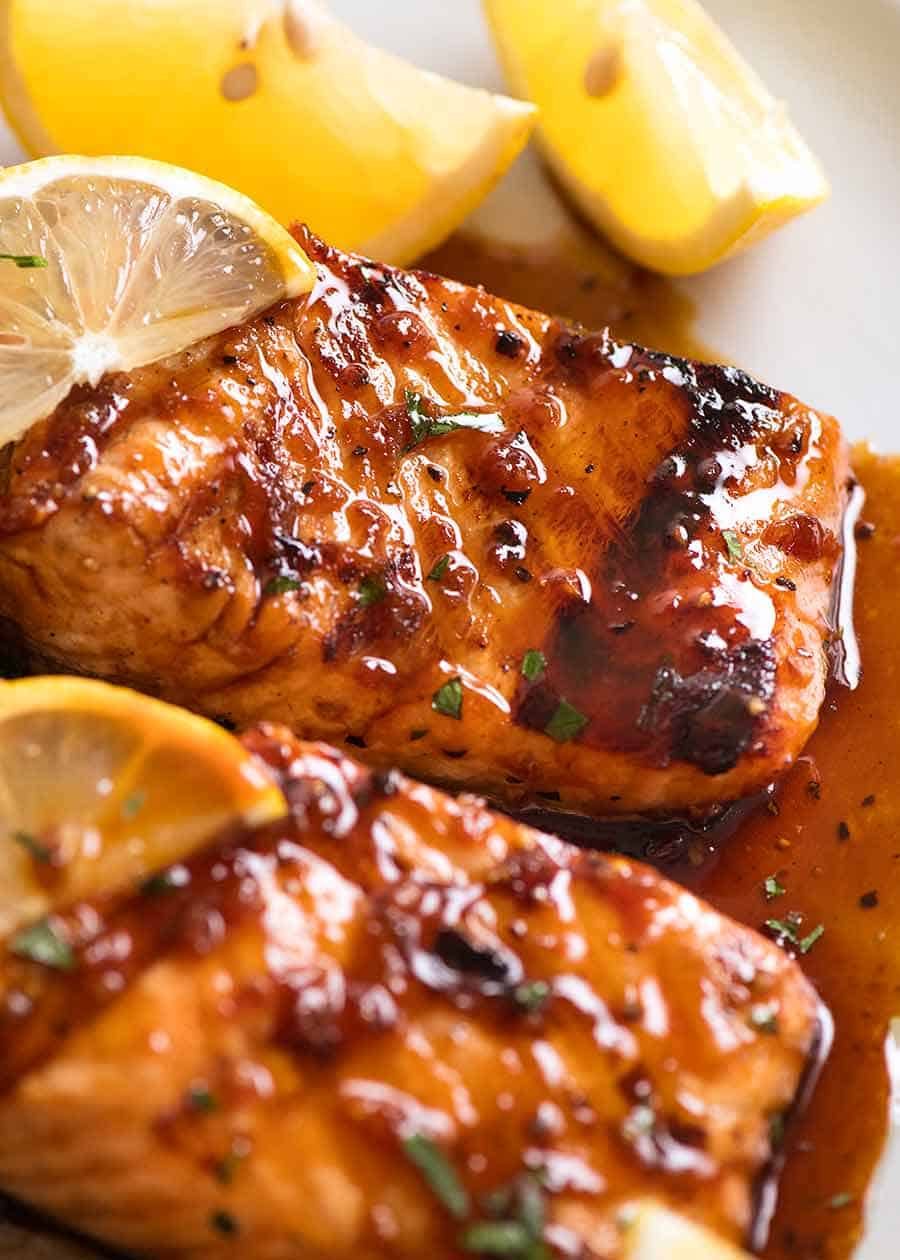 Marinated Salmon: Grilling & Baking for Quick Dinners or Guests